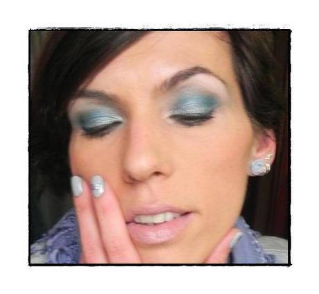 Look gris plata y azul navy  (marinera de día)