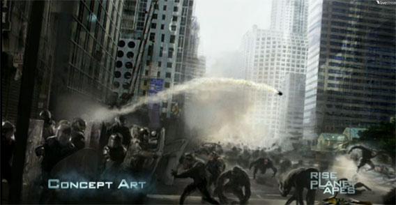 Concept Art y Teaser de Rise of The Planet of the Apes