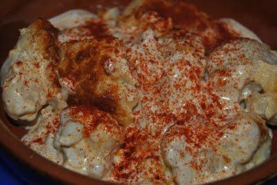 Coliflor Gratinada Con Pimentón De Pote