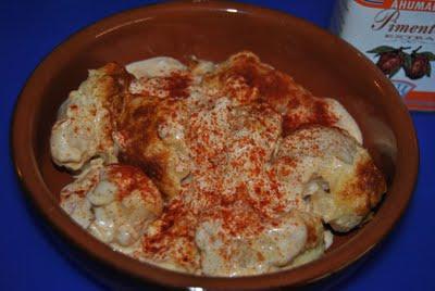 Coliflor Gratinada Con Pimentón De Pote