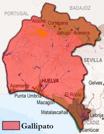 Distribución del Gallipato