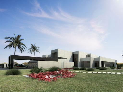 Proyecto de A-cero para una Villa en Emiratos Arabes