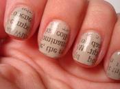 Curiosidades: Manicura papel periódico. Descubre aquí cómo hacértela