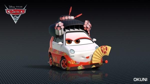 Personajes japoneses de Cars 2