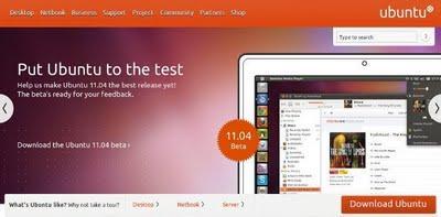 Disponible Ubuntu 11.04 beta 2