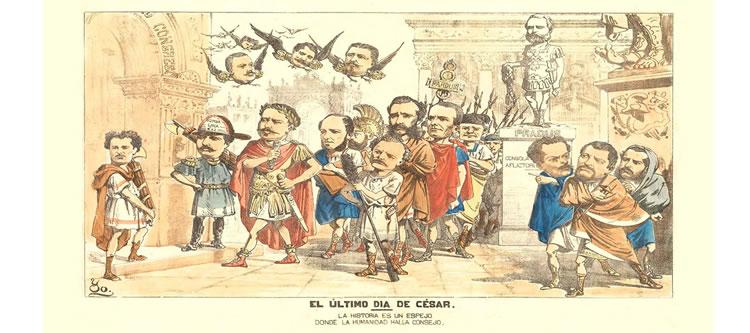 Exposición de caricaturas del siglo XIX, en la Biblioteca Nacional, a partir de HOY