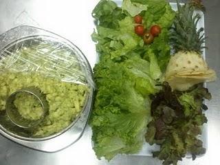 Volcán de Ensalada Templada