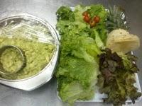 Volcán de Ensalada Templada