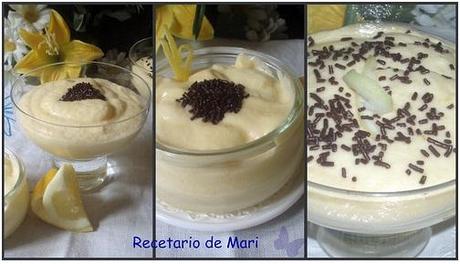 MOUSSE DE LIMÓN MOUSSE DE LIMÓN