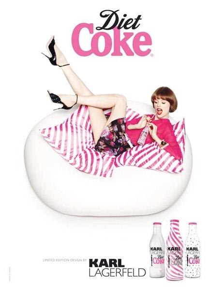 Coco Rocha  y Diet Coke