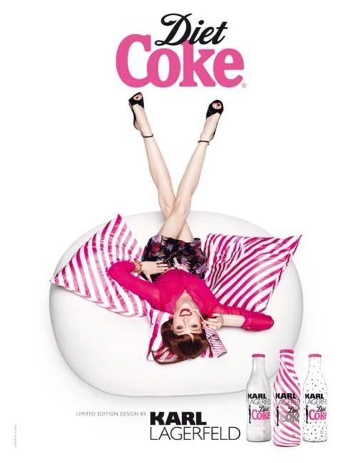Coco Rocha  y Diet Coke
