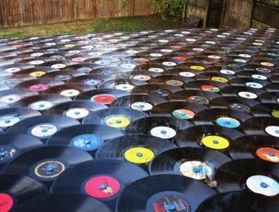 Discos de vinilo para cubrir porches