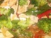 Caracolas pollo verduras