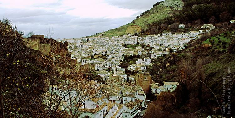 Panorámica del pueblo montañés de Cazorla, Jaén