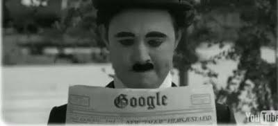 Google convierte su logo en una película de Charles Chaplin