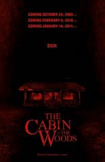 The cabin in the woods curioso nuevo poster