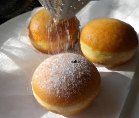 Berlinesas, berlinas, krapften con trucos