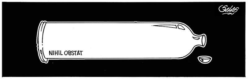 CONDÓN NIHIL ONBSTAT