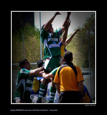 Rugby Hercesa, equipo de división de Honor, por Rafa Martín