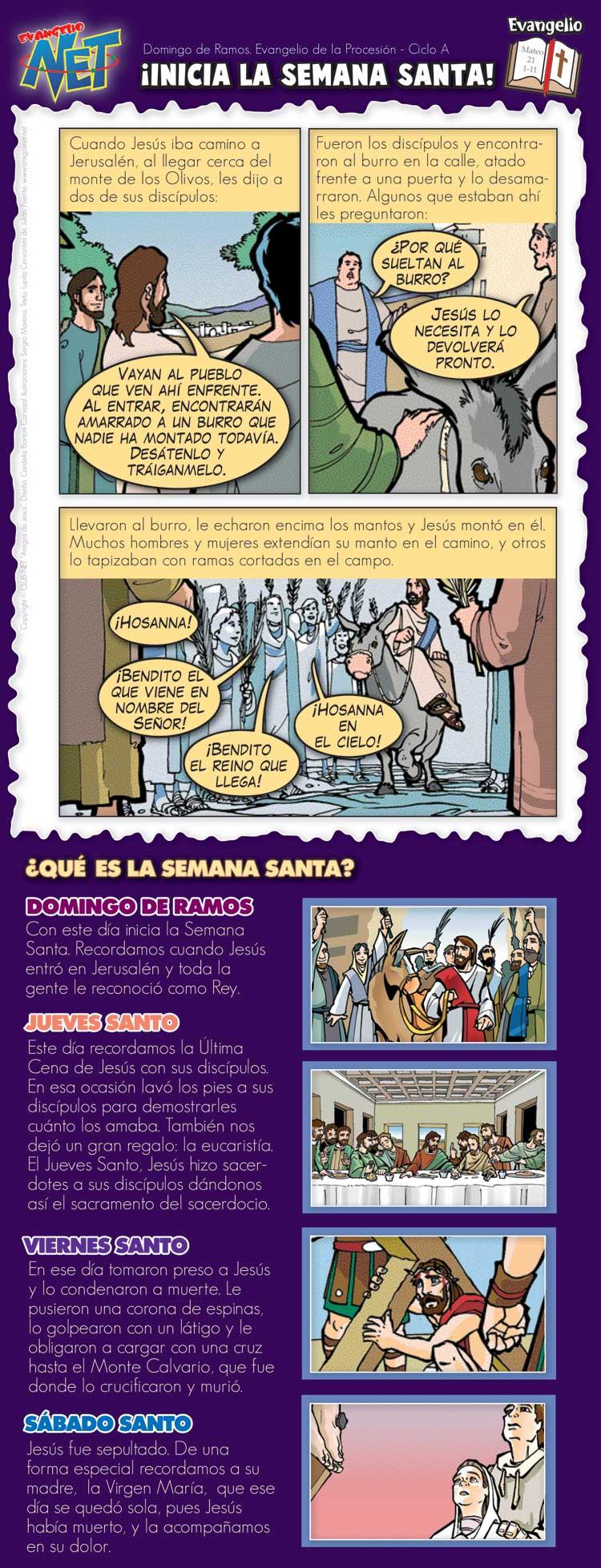 Evangelio Dominical: 17 de Abril de 2011 (Domingo de Ramos)