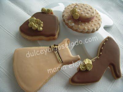 Galletas decoradas....moda primavera-verano