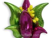 flor globos curva
