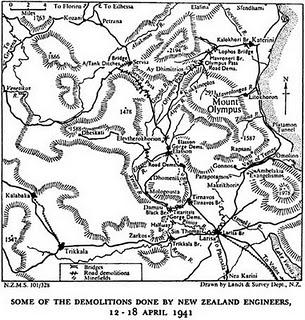 Los Panzer persiguen a los británicos que se baten en estampida hacia el sur de Grecia - 18/04/1941.