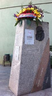 EL HOMENAJE AL ULTIMO PRESIDENTE DE LA REPUBLICA