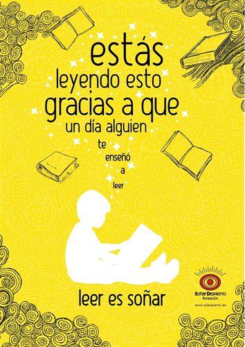 “Leer es soñar” campaña para fomentar la lectura entre los niños