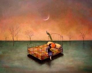 Insomnógrafo dictando poemas a su Mnemósine