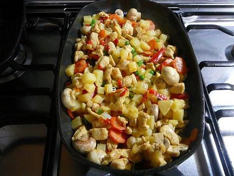 Mi chicken pie - Pastel de pollo