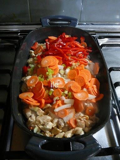 Mi chicken pie - Pastel de pollo