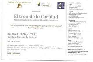 Exposición El tren de la caridad