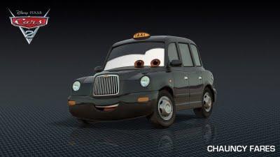 Nuevos personajes en Cars2 con un toque muy 'British'