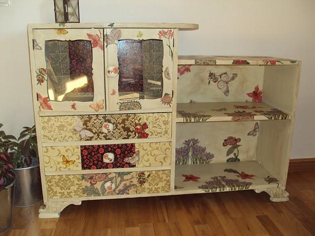 Decoupage: El mueble de carmen moloko