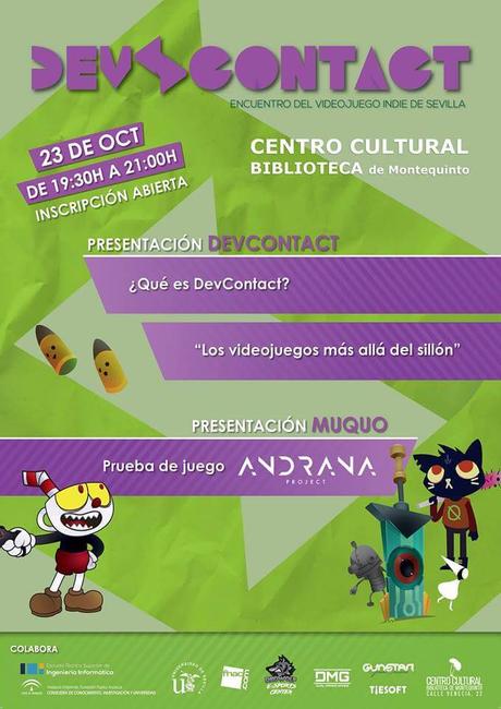 Charla informativa sobre la industria del videojuego: DevContact Charla informativa sobre la industria del videojuego: DevContact