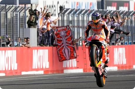 Marc Márquez volvió a coronarse campeón del mundo por septima vez campén del mundo.