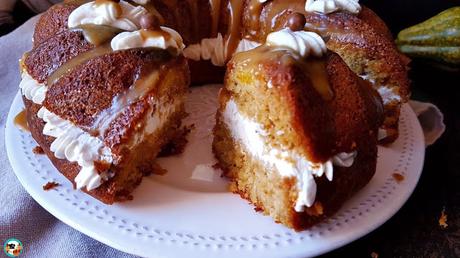 Bundt cake calabaza con caramelo Bundt cake calabaza con caramelo