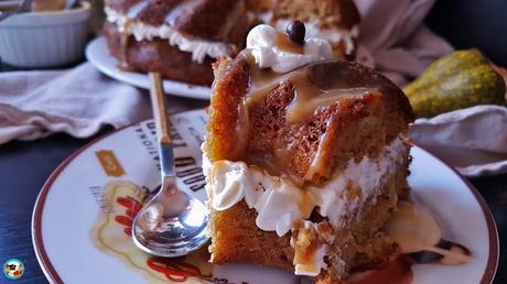 Bundt cake calabaza con caramelo