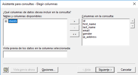 Ejecución de consultas SQL desde Excel﻿