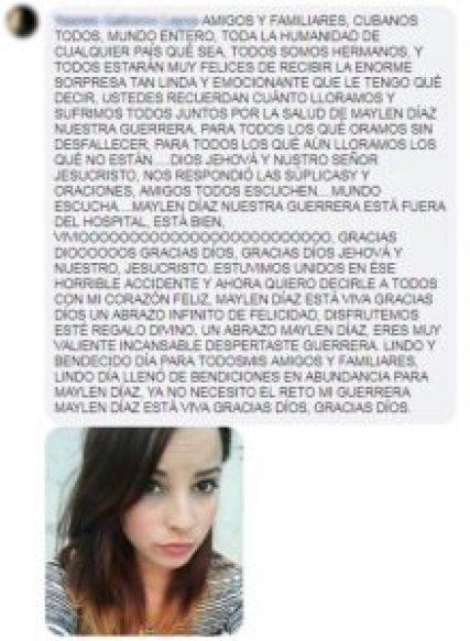 Ante el rumor sobre Mailén Díaz, periodistas estatales responden Ante el rumor sobre Mailén Díaz, periodistas estatales responden