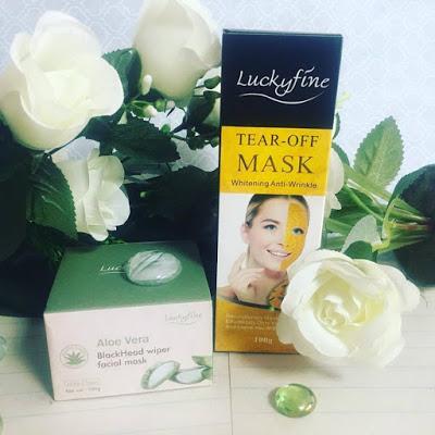 Mascarilla facial, aloe vera, mascarilla facial de aloe vera, luckyfine, 