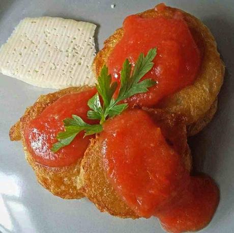 Tortitas de chinchayote Tortitas de chinchayote