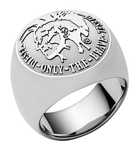 diesel hombre: Anillo de acero inoxidable