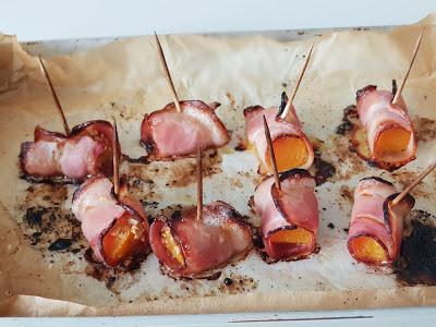 PINCHOS DE CALABAZA CON BACON PINCHOS DE CALABAZA CON BACON