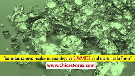 Las ondas sonoras revelan un escondrijo de diamantes en el interior de la Tierra