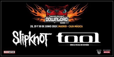 Slipknot y Tool, primeros confirmados del Download Festival Madrid 2019