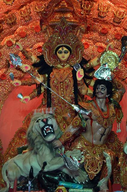 Maa Durga como Mahishasuramardhini