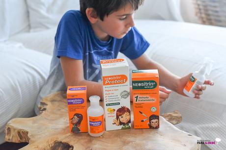 Piojos a raya con Neositrín Piojos a raya con Neositrín