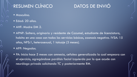 CASO CLINICO DE NEUROLOGIA